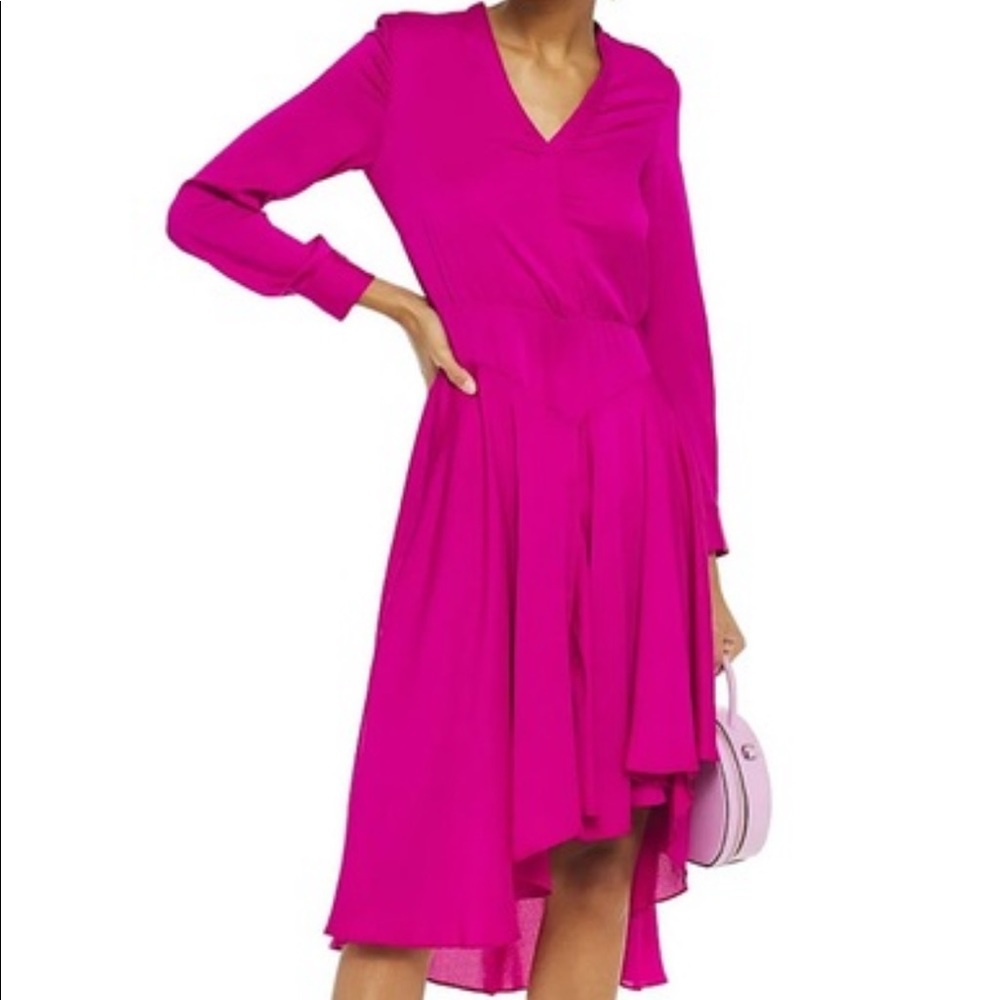 Maje Rushia High/Low Dress - Picture 3 of 5